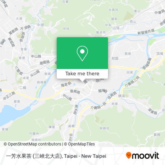 一芳水果茶 (三峽北大店) map