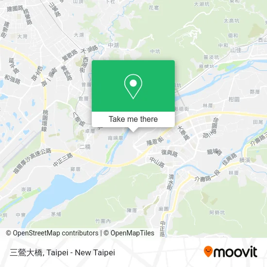 三鶯大橋 map