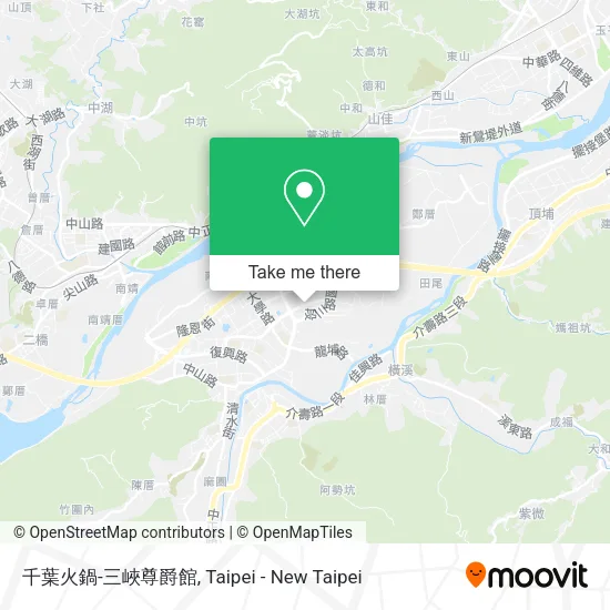 千葉火鍋-三峽尊爵館 map