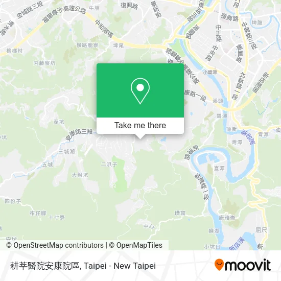耕莘醫院安康院區地圖