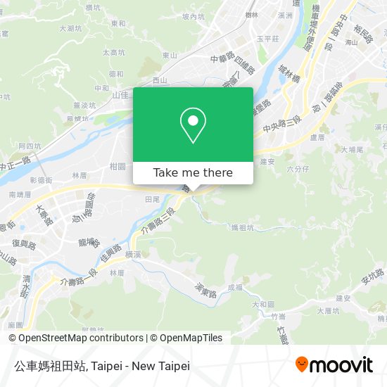 公車媽祖田站 map