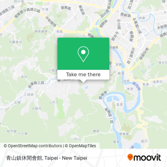 青山鎮休閒會館 map