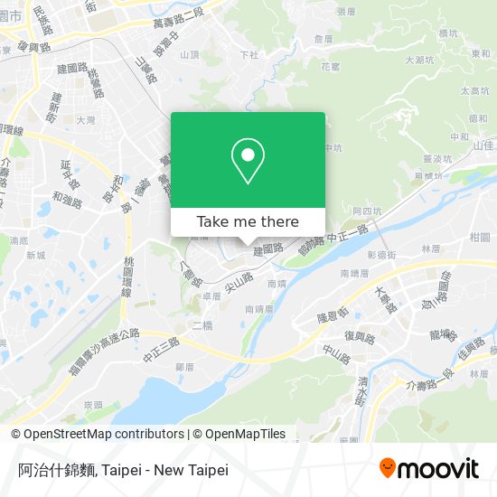 阿治什錦麵 map