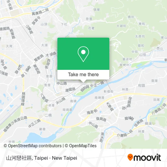 山河戀社區地圖