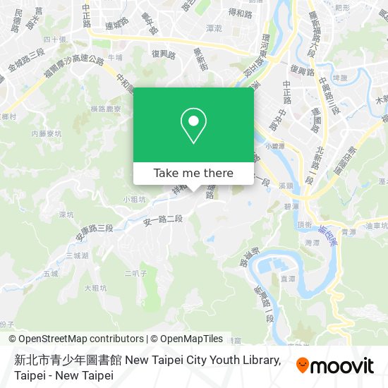 新北市青少年圖書館 New Taipei City Youth Library map