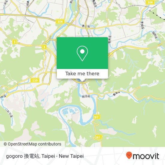 gogoro 換電站 map