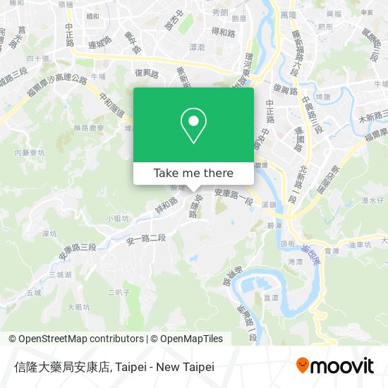 信隆大藥局安康店 map