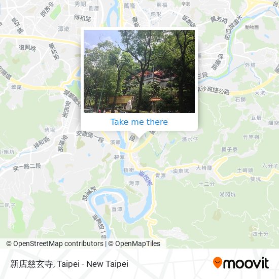 新店慈玄寺 map