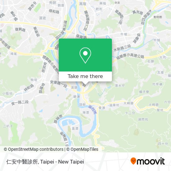 仁安中醫診所 map