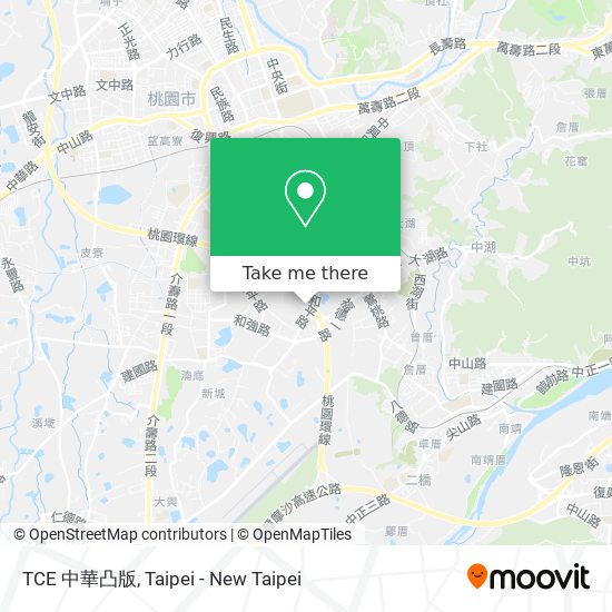 TCE 中華凸版地圖