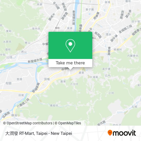 大潤發 RT-Mart map