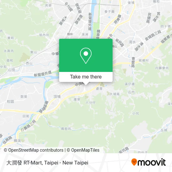 大潤發 RT-Mart map