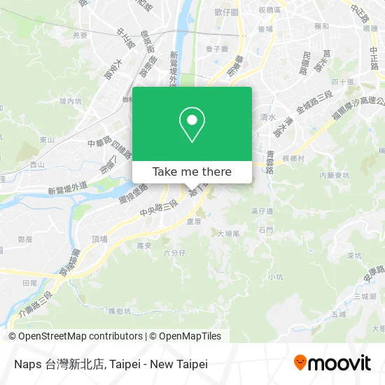 Naps 台灣新北店 map