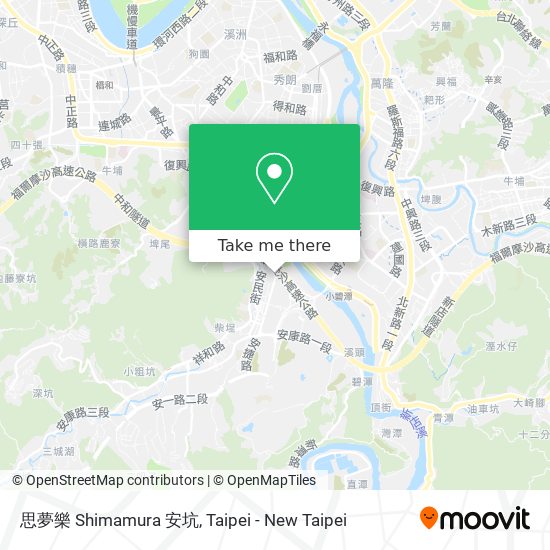 思夢樂 Shimamura 安坑 map