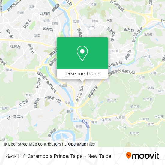 楊桃王子 Carambola Prince map