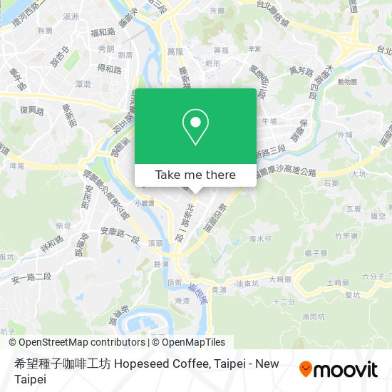 希望種子咖啡工坊 Hopeseed Coffee map