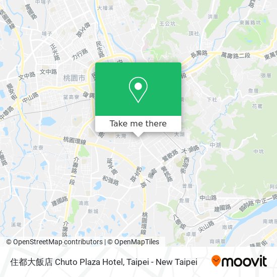 住都大飯店 Chuto Plaza Hotel地圖