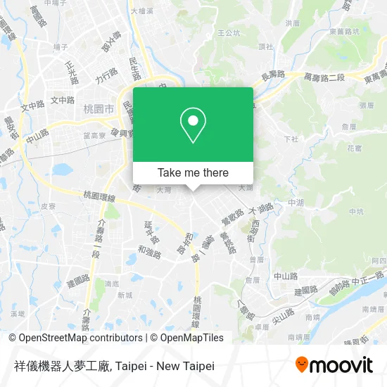 祥儀機器人夢工廠 map