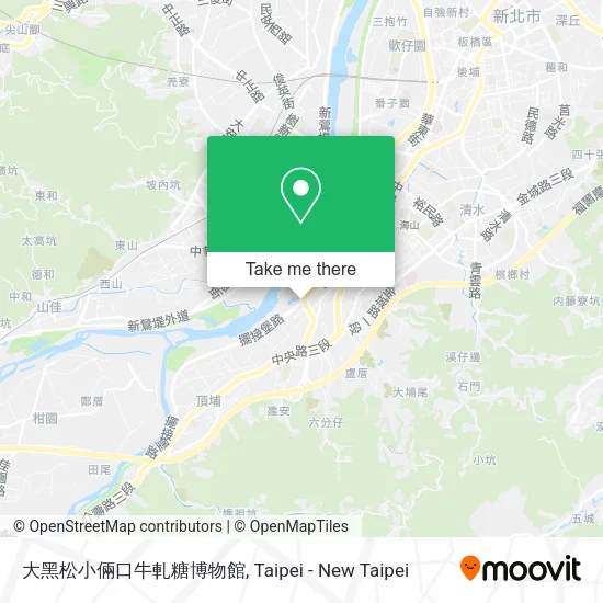 大黑松小倆口牛軋糖博物館地圖