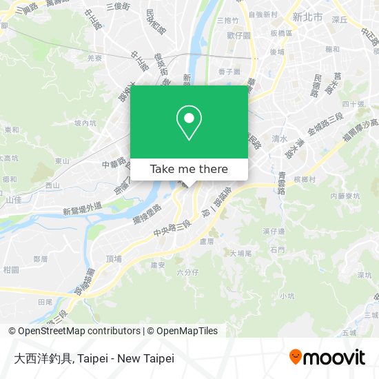 大西洋釣具 map