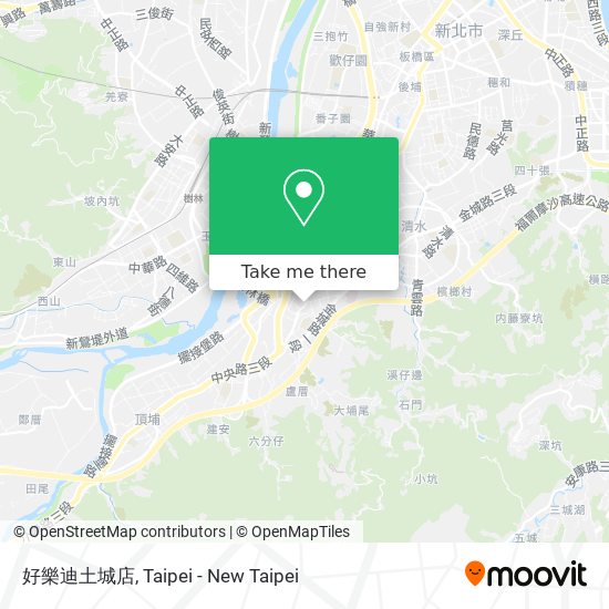 好樂迪土城店 map