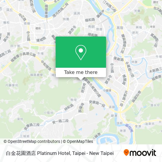 白金花園酒店 Platinum Hotel map