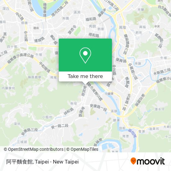阿平麵食館 map