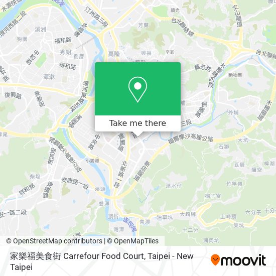家樂福美食街 Carrefour Food Court map
