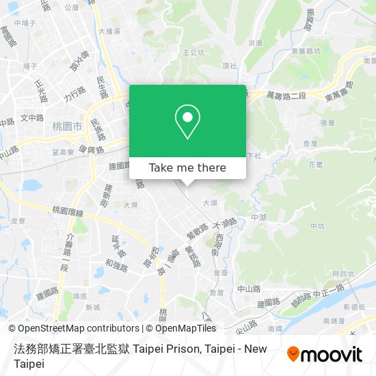 法務部矯正署臺北監獄 Taipei Prison map