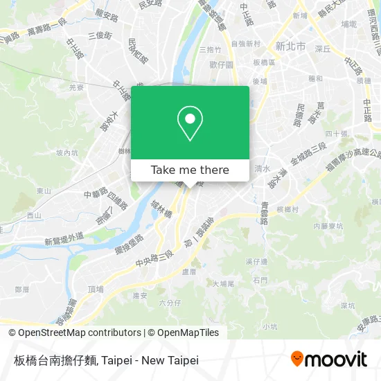 板橋台南擔仔麵 map