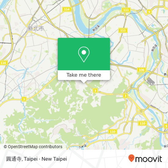 圓通寺 map