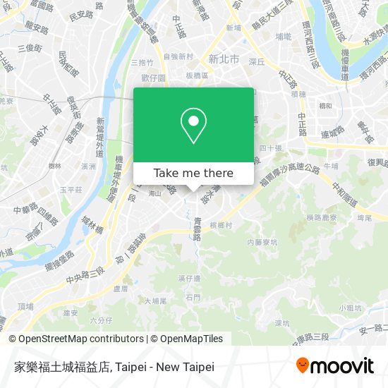 家樂福土城福益店 map