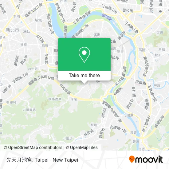 先天月池宮 map