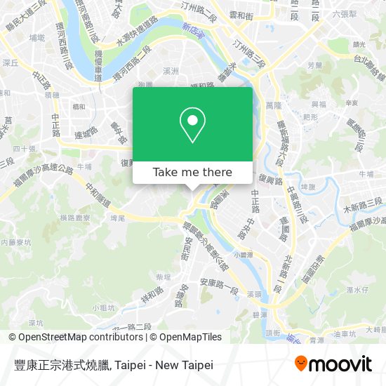 豐康正宗港式燒臘地圖