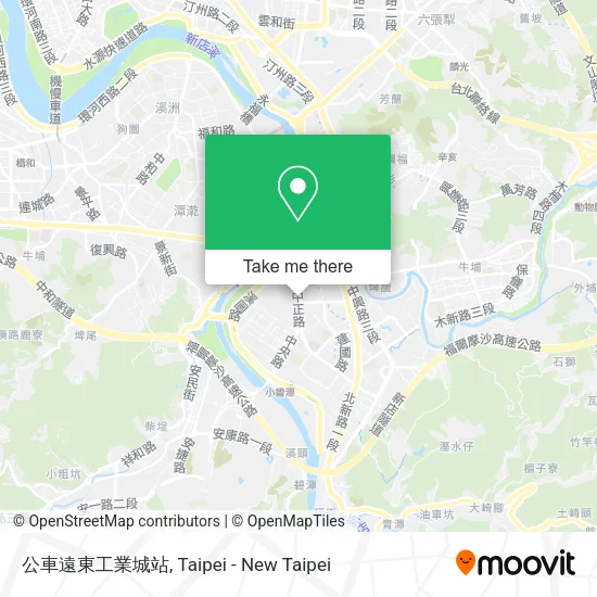 公車遠東工業城站 map