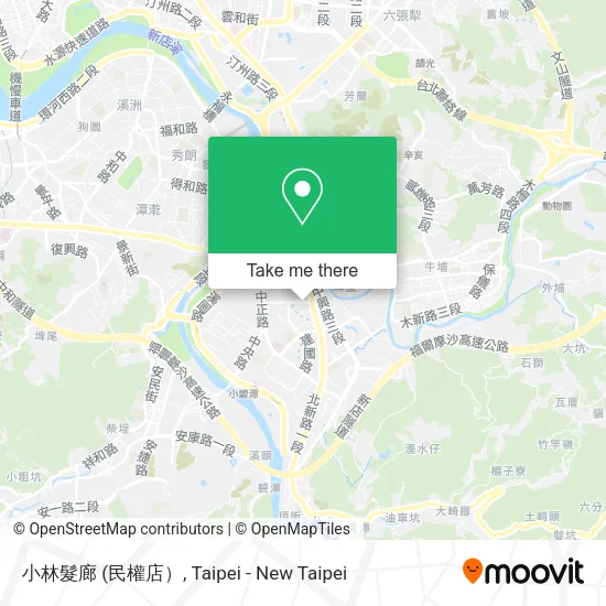 小林髮廊地圖
