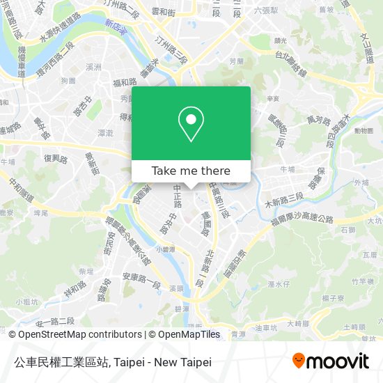 公車民權工業區站 map