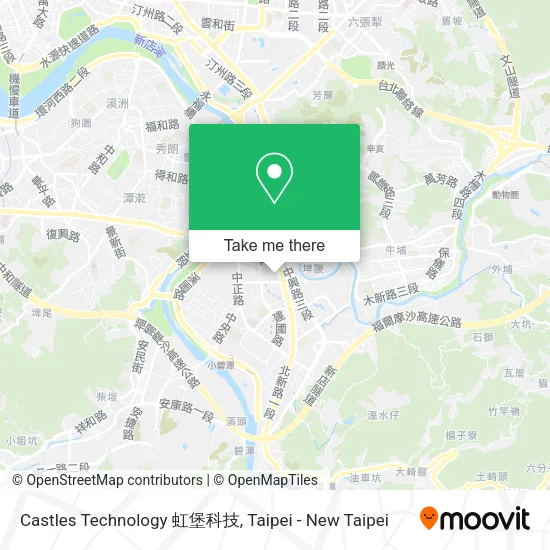 Castles Technology 虹堡科技 map