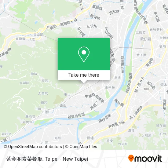 紫金閣素菜餐廳 map