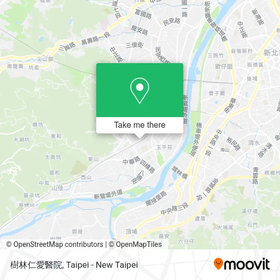 樹林仁愛醫院地圖