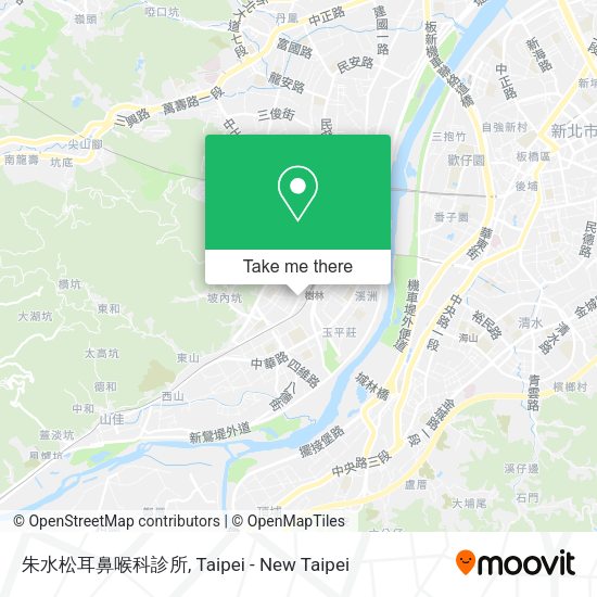 朱水松耳鼻喉科診所地圖