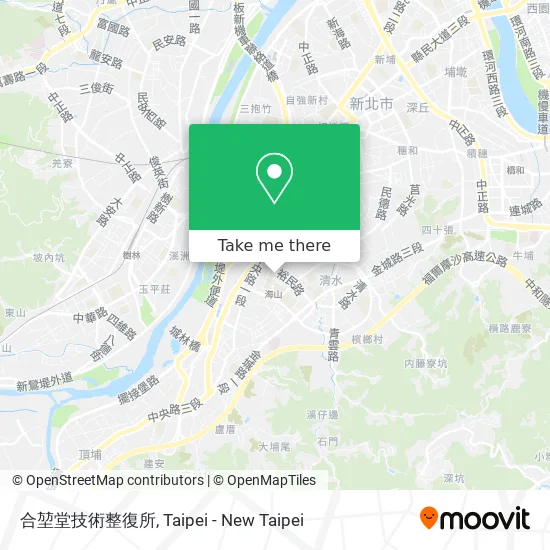 合堃堂技術整復所 map