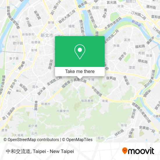 中和交流道地圖