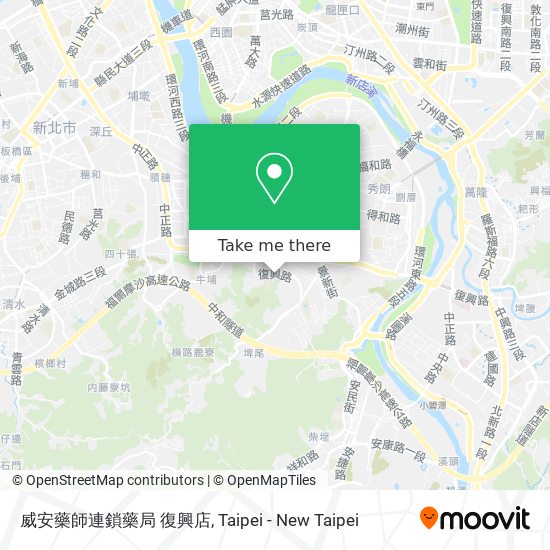 威安藥師連鎖藥局 復興店 map