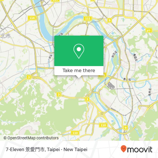 7-Eleven 景愛門市 map