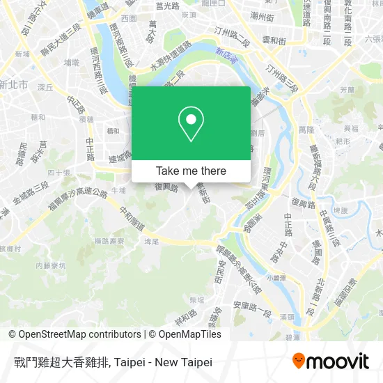 戰鬥雞超大香雞排地圖