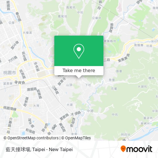 藍天撞球場 map