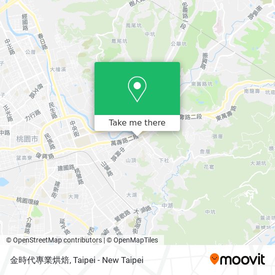 金時代專業烘焙地圖