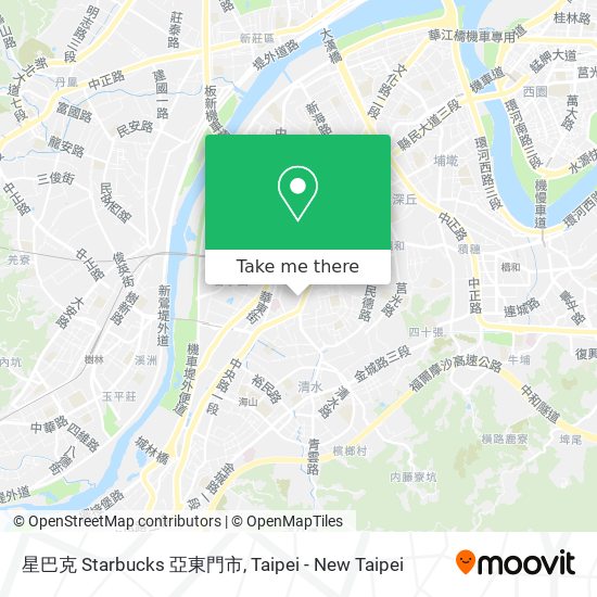 星巴克 Starbucks 亞東門市 map