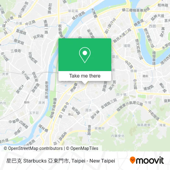 星巴克 Starbucks 亞東門市 map